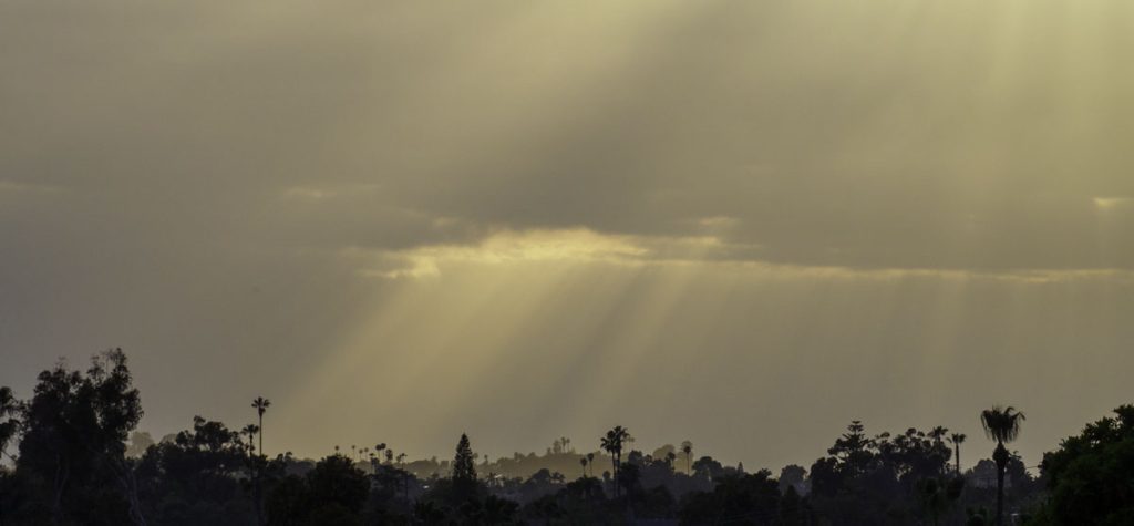 Sunset Light Rays ©2024 Eric Platt